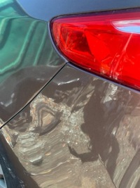 Renault grand scenic 3 бампер задняя  задний под pdc - tecnb с Разборки, фото thumb