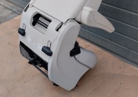 фото thumb №9, Сидіння пасажира ii ряд задній зад mercedes v-klasa w447 шкіра кремовий eu