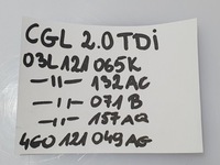 фото thumb №12, Audi a6 c7 a4 b8 2.0tdi cgl провода шланги wąż трубка магистраль wody комплект