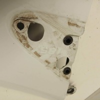 Купити Крило правий перед передній 185 renault clio 3 dv369 8200256118 білий, фото thumb