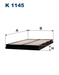 K 1145 - фільтр салонний в Україні, фото thumb