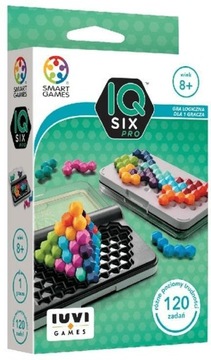 SMART GAMES IQ SIX PRO puzzle LOGICZNA trójwymiar