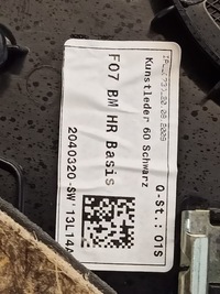 фото thumb №7, Bmw f07 боковина оббивка двері праві зад