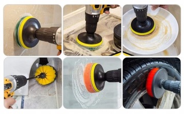 Щетки для чистки XXL для дрелей и отверток