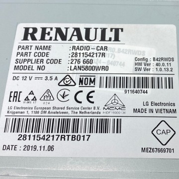 фото thumb №15, Нова навігація радіо medianav carplay андроїд renault