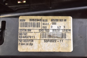 фото thumb №7, Бардачок пассажира eu 824897911 bmw x5 e53 99-03