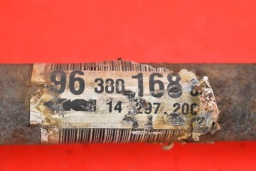 фото thumb №6, Піввісь права перед механічна коробка передач citroen c3 pluriel 1 i 1.4 8v 75 km 02-10