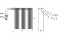 фото thumb №8, Випарник nissens 92195