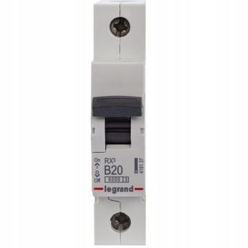 WYŁĄCZNIK NADPRĄDOWY B20A LEGRAND RX3 419137