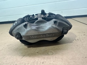 фото thumb №6, Суппорт тормозной левый перед, левый переднее mercedes cls w218 344mm, 350cdi