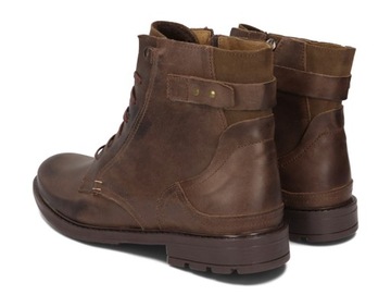 BUTY MĘSKIE SZTYBLETY OCIEPLANE PL SKÓRA 856 BR 40