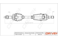 Приводной вал приводная opel corsa 06-14 l drive+ Цена, фото thumb