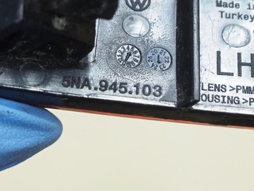 фото thumb №12, Vw tiguan ii 15- отражатель бампера левый зад 5na945103