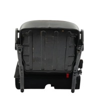 фото thumb №10, Ford s-max mk1 сидіння заднє праве третій ряд шкіра алькантара чорна