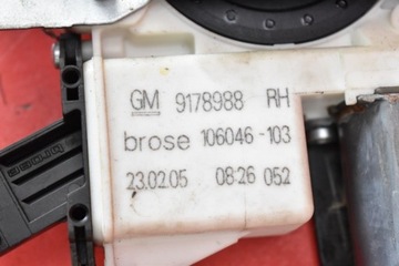 фото thumb №5, Підйомник вікна правий перед eu 9178986 opel signum 03-05