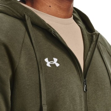 Флисовая толстовка UNDER ARMOR UA Rival FZ-GRN