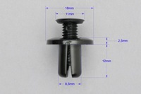 фото thumb №4, 10x штифт кліпса chrysler hyundai kia mazda 8mm