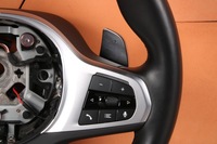 фото thumb №8, Bmw x5 g05 x6 g06 x7 g07 lci руль м-пакет лепестки круиз-контроль вибрация