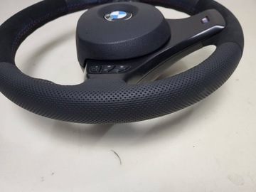 фото thumb №8, Bmw x3 e83 m набір кермо з подушка нова шкіра з алькантара