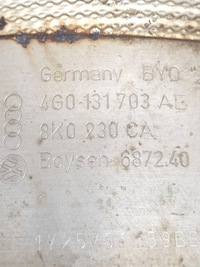 фото thumb №7, Audi a4 s4 b9 2017 фильтр частиц твердых катализатор / fap / dpf