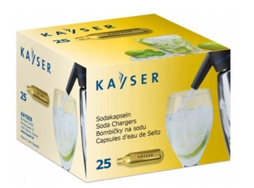КАРТРИДЖИ ДЛЯ СОДОВОЙ ВОДЫ KAYSER CO2 25 ШТ. x