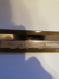 фото thumb №4, Toyota corolla e16 планка дверь левый зад хром