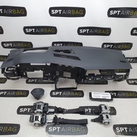 фото thumb №1, Touareg рестайлінг панель консоль подушки ремені подушка безпеки синя нитка head up