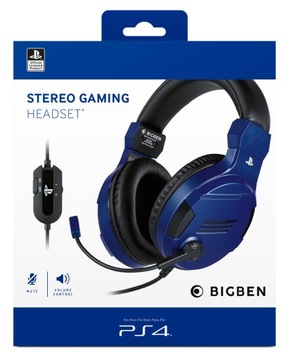 Наушники BigBen для PS4/PS5 SONY — СИНИЕ