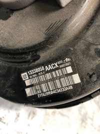 фото thumb №5, Усилитель тормозов тормоза opel astra j 13338058
