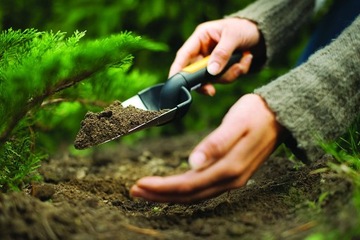 Садовая лопата, ручная садовая лопата Fiskars.