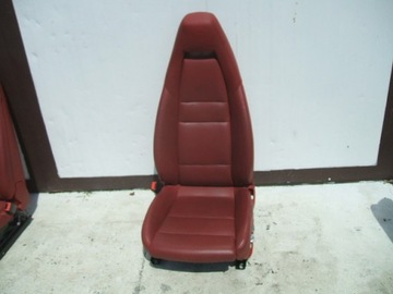 фото thumb №8, Porsche panamera 970 рестайлінг сидіння сидіння комплект шкіра червона