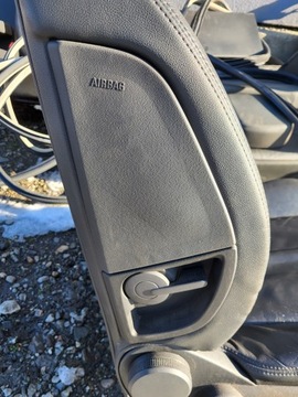 фото thumb №16, Сидіння з підігрівом праві перед подушка безпеки opel signum vectra c чорна шкіра оригінальний номер європа