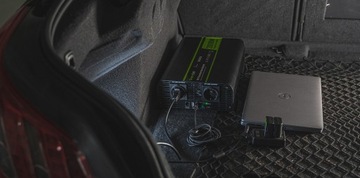 Автомобильный инвертор PRO инвертор GreenCell 12В 300Вт 600Вт Sinus USB