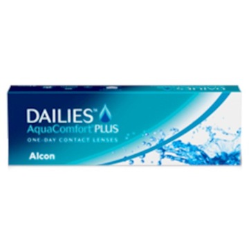 DAILIES AquaComfort Plus 30 мощность -1,25 BC 8,7