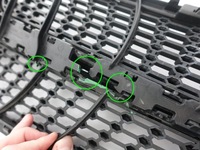 фото thumb №11, Mercedes a-klasa w176 lift amg 15-18 решётка радиатора решётка радиатора w бампер перед diamond