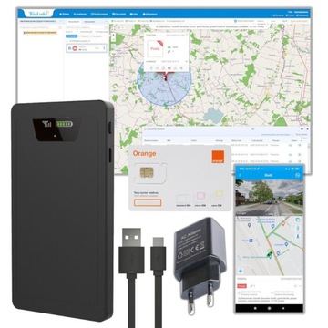 GPS-локатор Аккумулятор 2500 мАч с веб-приложением датчика освещенности