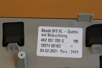 фото thumb №9, Dekor рамка молдинг piano карбон 3id anglik uk audi rs7 4k c8