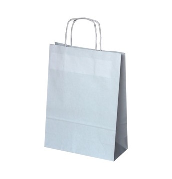Torby papierowe 240x100x320 biała 100 szt. Poznań
