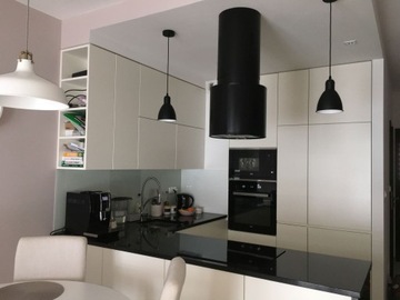 Кухонная вытяжка Nortberg Lorento Black Mat для островного использования