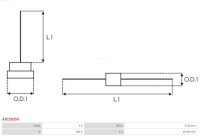 фото thumb №3, As-pl ard9004 випрямляч генератора