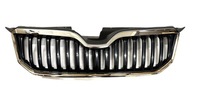 фото thumb №1, Решётка радиатора решётка радиатора хром skoda yeti lift 2013-2017 kpl
