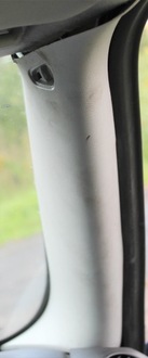 фото thumb №1, Защита обшивка стойка a правый перед mini r56