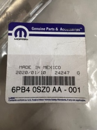 фото thumb №15, Молдинг хром бампера передньої права нова oem jeep compass 17- 6pb40sz0aa