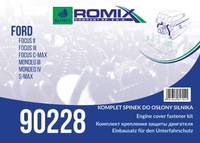 фото thumb №3, Захист двигуна нижня ford mondeo mk4 iv 07- застібки