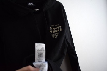 Diesel Original черная толстовка с логотипом xl