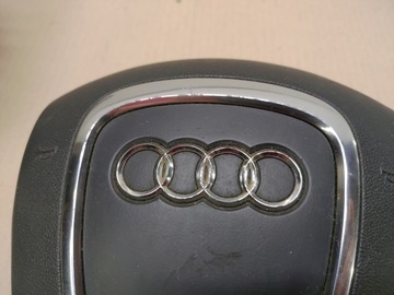 фото thumb №15, Руль + подушка безопасности мультифункция кожа лепестки s-line audi a6 c6