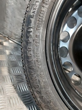 фото thumb №7, Колесо запасне докатка opel 5x110 et41 4j continental 115/70 r16 92m