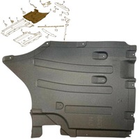 фото thumb №1, Защита шасси левая зад пол тканевый bmw x3 g01 x4 g02