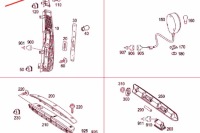 фото thumb №8, Mercedes-benz vito w639 задній лівий верхній відбивач новий оригінальний a63982018