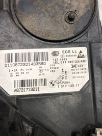 фото thumb №8, Лампа правий перед bi-xenon комплектна bmw f10 f11 lci lift 7317132 7296090